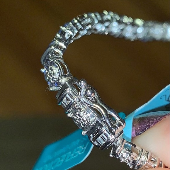 Belk Fine Jewelers Effy Reflection Sterling Silver and Diamond Bracelet - Picture 10 of 10